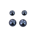 Peacock Pearl Stud Earrings - Reeves & Reeves