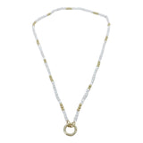 Pearl and Gold Bead Necklace - Reeves & Reeves