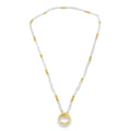 Pearl and Gold Bead Necklace - Reeves & Reeves
