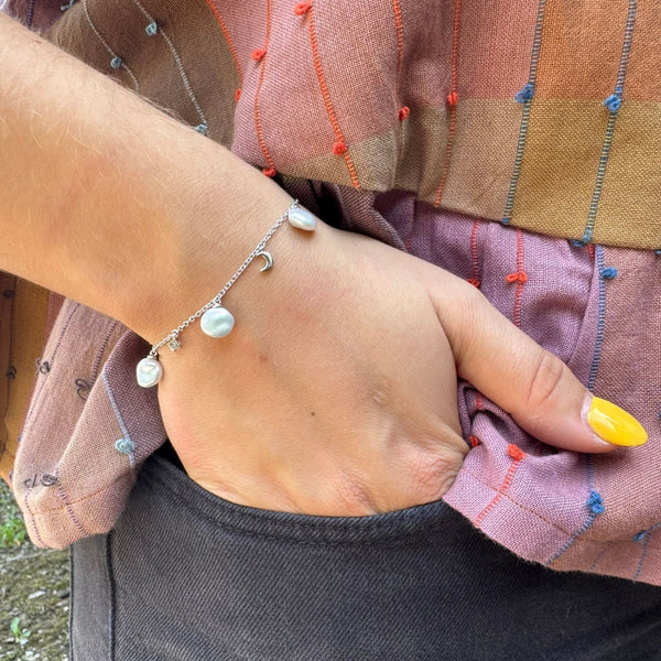 Pearl Celeste Bracelet - Reeves & Reeves