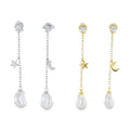 Pearl Celeste Drop Earrings - Reeves & Reeves