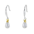 Pineapple Drop Earrings - Reeves & Reeves