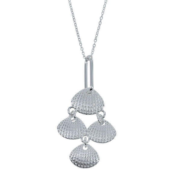 Pretty Scallop Shell Drop Necklace - Reeves & Reeves