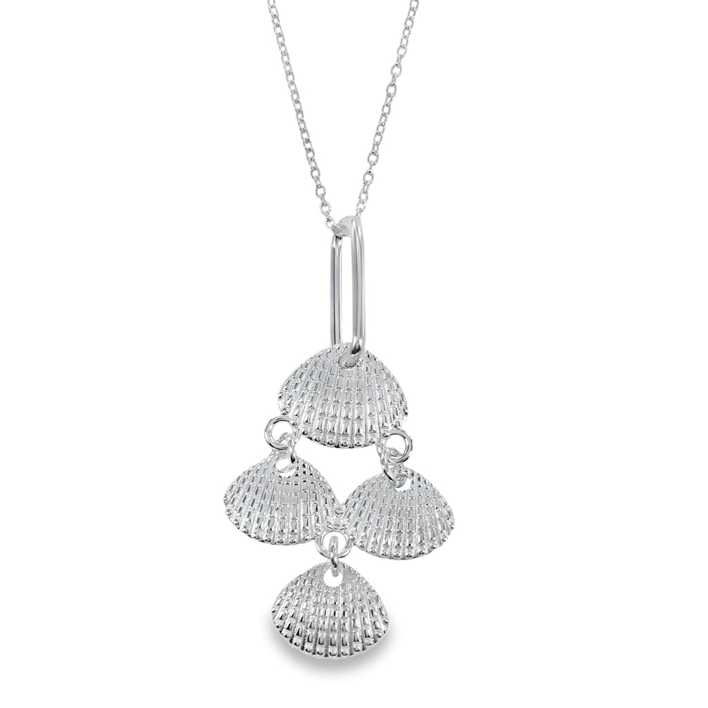Pretty Scallop Shell Drop Necklace - Reeves & Reeves