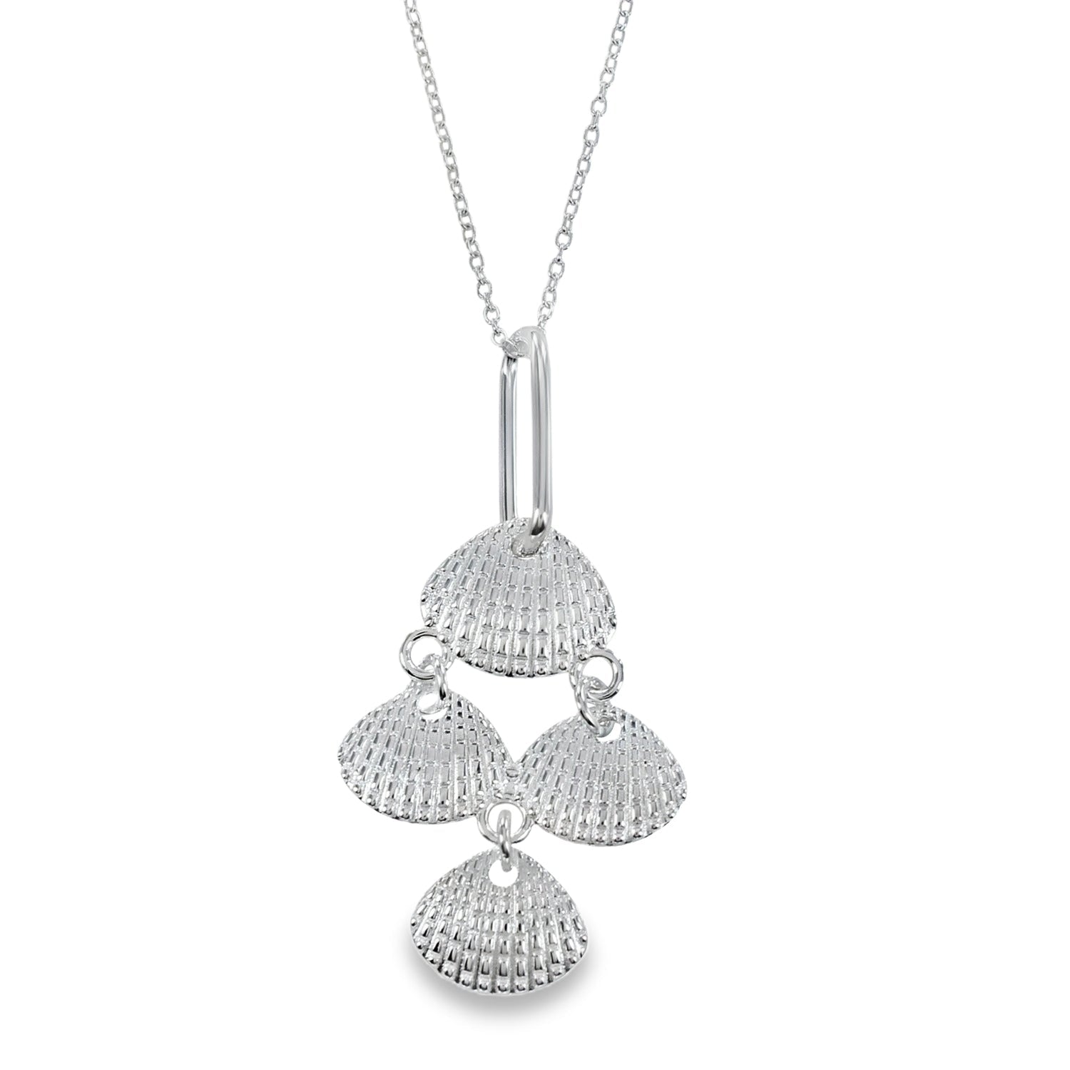 Pretty Scallop Shell Drop Necklace - Reeves & Reeves