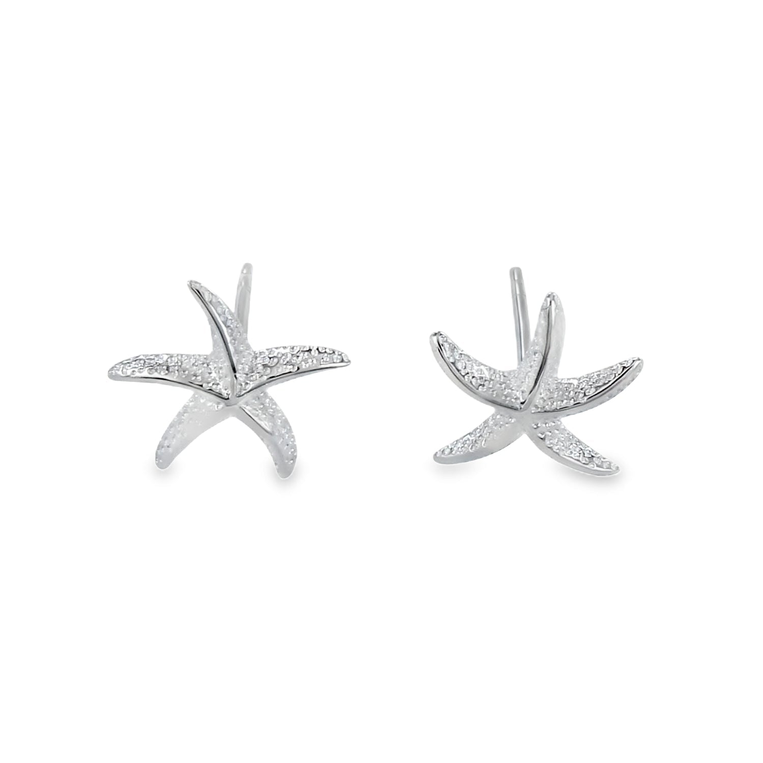 Pretty Starfish Stud Earrings - Reeves & Reeves