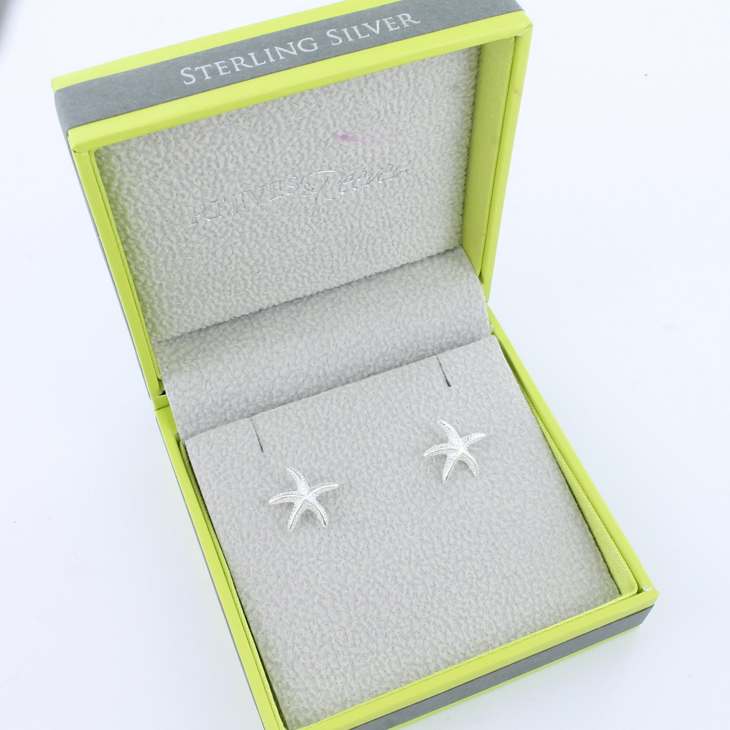 Pretty Starfish Stud Earrings - Reeves & Reeves