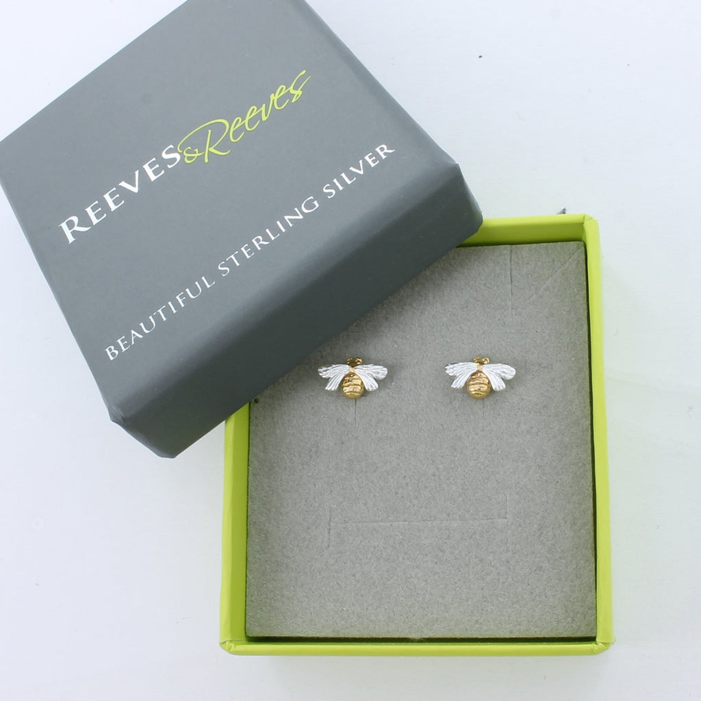 Queen Bee Stud Earrings - Reeves & Reeves