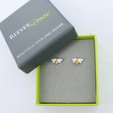 Queen Bee Stud Earrings - Reeves & Reeves