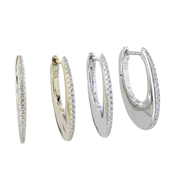 Radiant Hoop Earrings - Reeves & Reeves