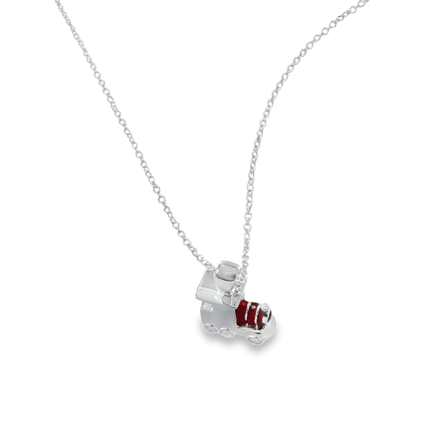 Red Train Necklace - Reeves & Reeves