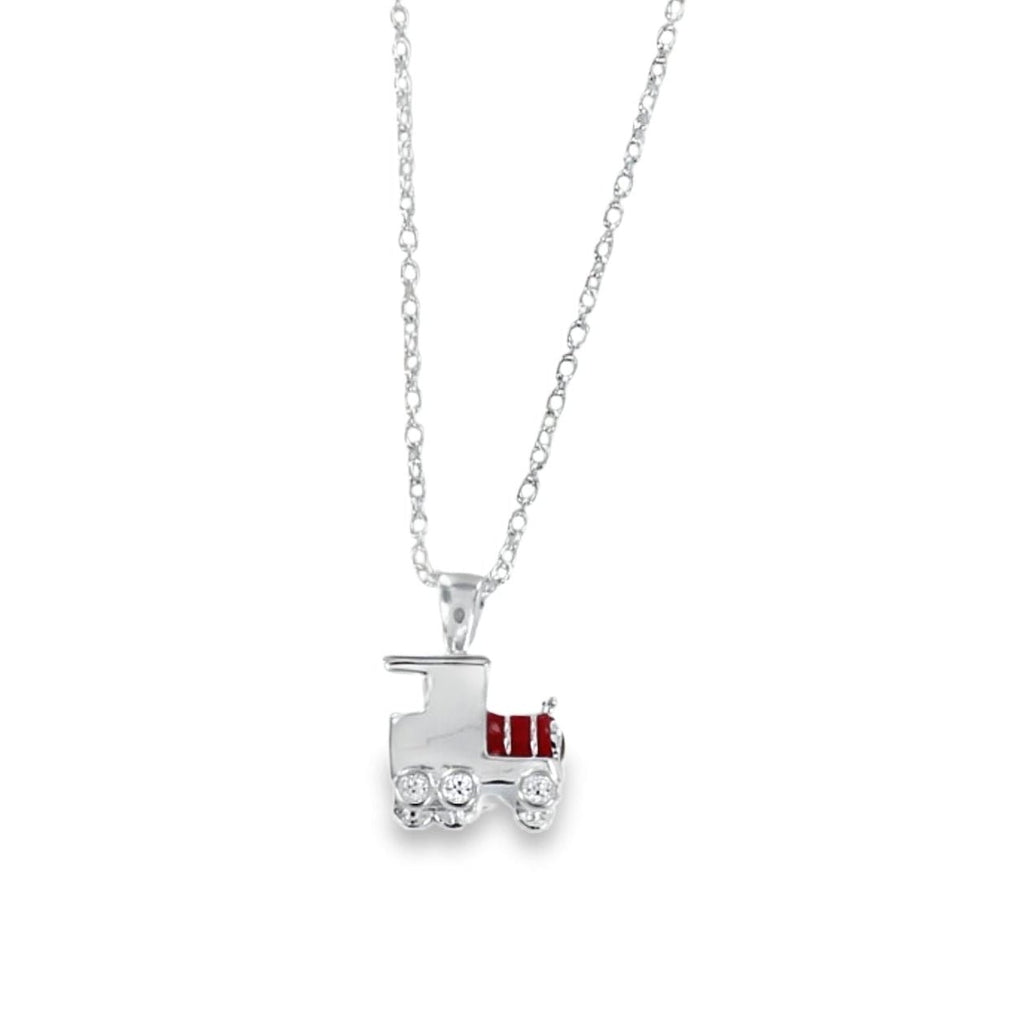 Red Train Necklace - Reeves & Reeves