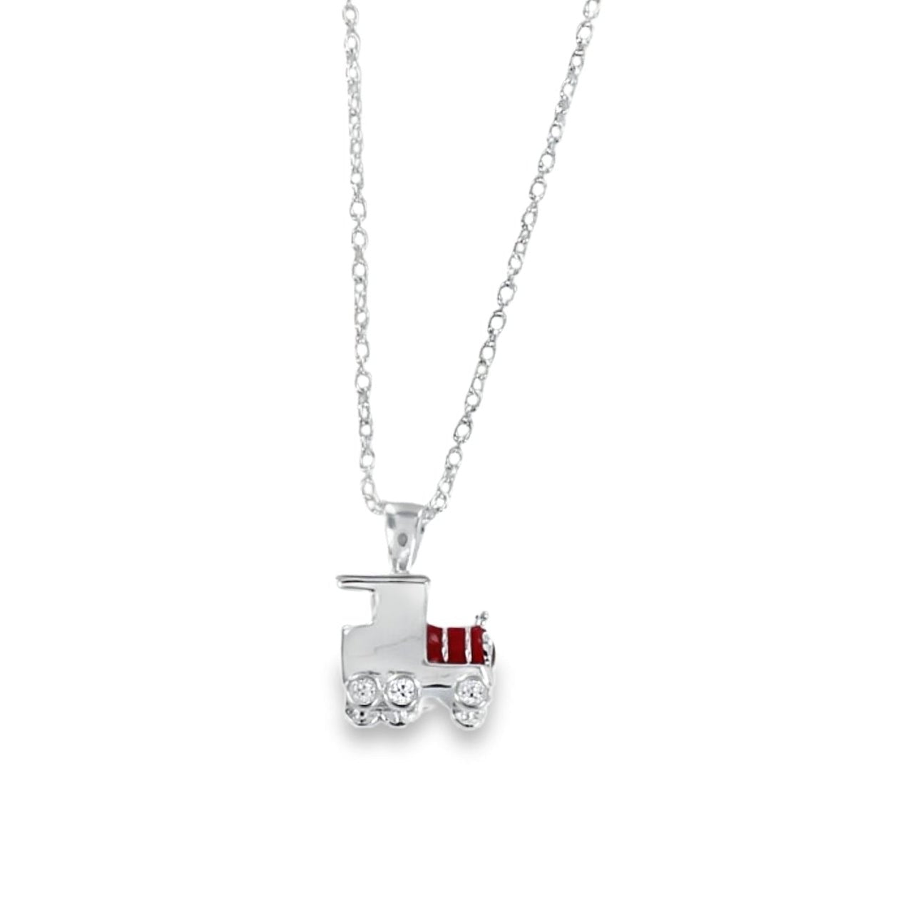 Red Train Necklace - Reeves & Reeves