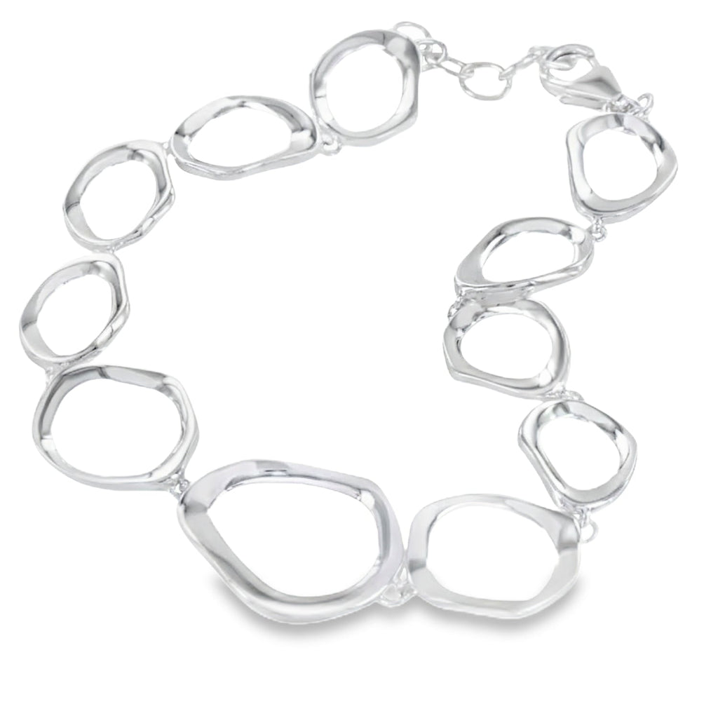 Ringlets Sterling Silver Bracelet - Reeves & Reeves