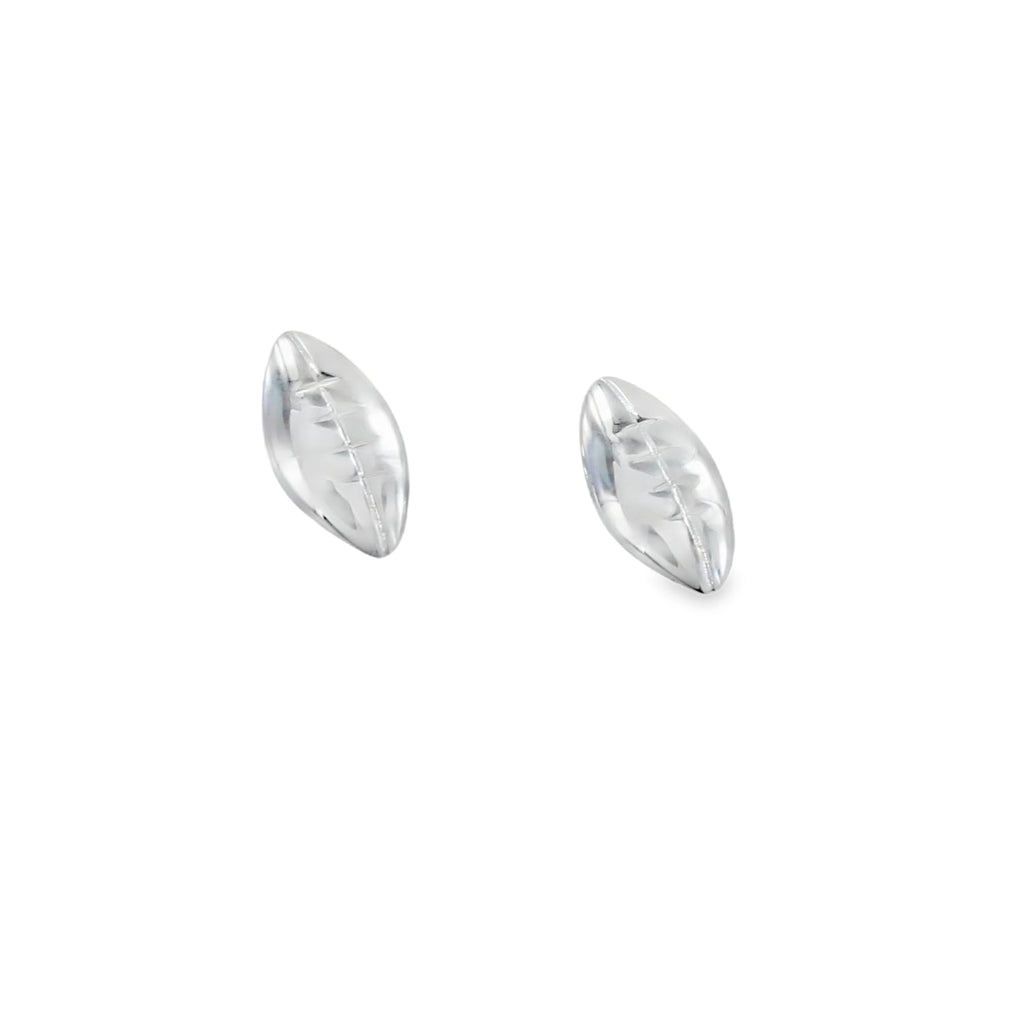 Rugby Ball Stud Earring - Reeves & Reeves