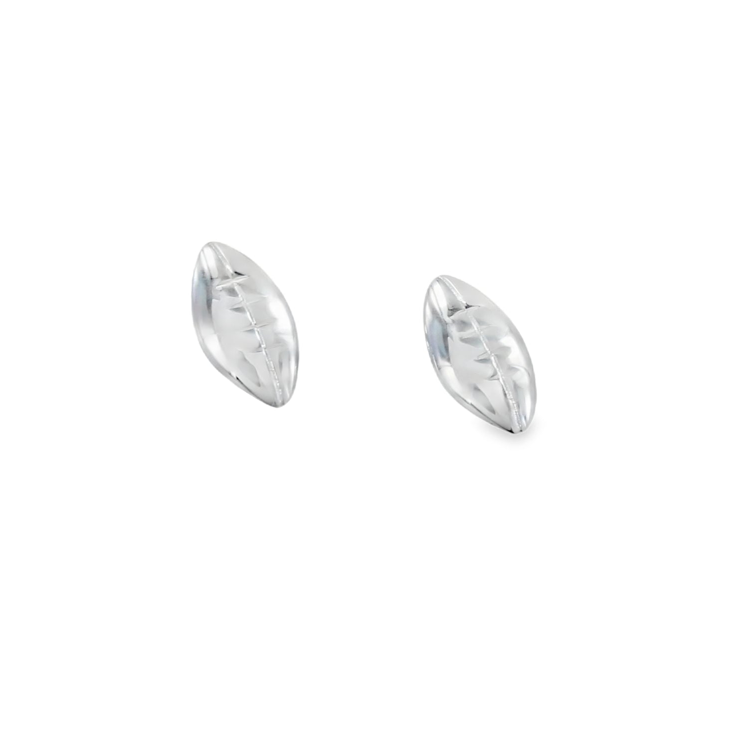 Rugby Ball Stud Earring - Reeves & Reeves