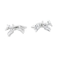 Running Fox Sterling Silver Stud Earrings - Reeves & Reeves