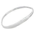 Silver Serene Bangle - Reeves & Reeves