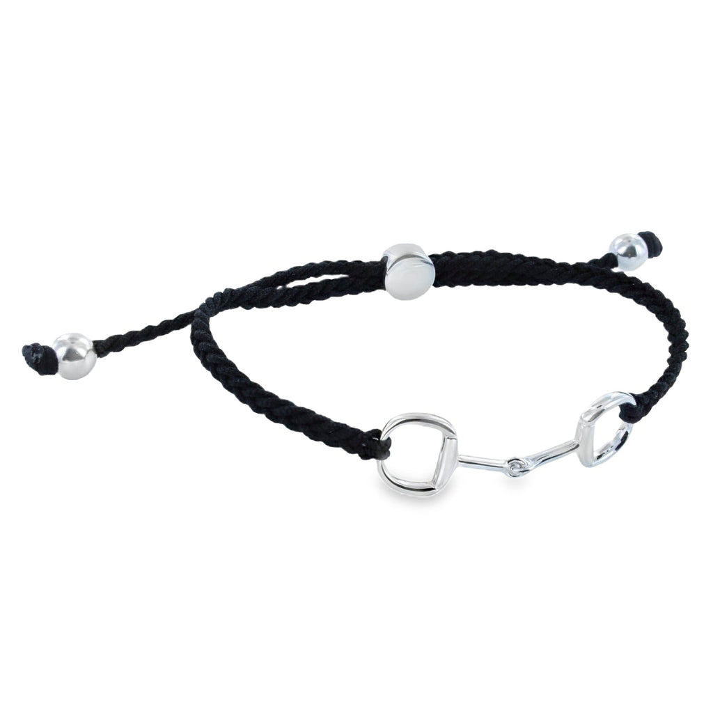 Silver Snaffle Friendship Bracelet - Reeves & Reeves