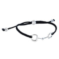 Silver Snaffle Friendship Bracelet - Reeves & Reeves