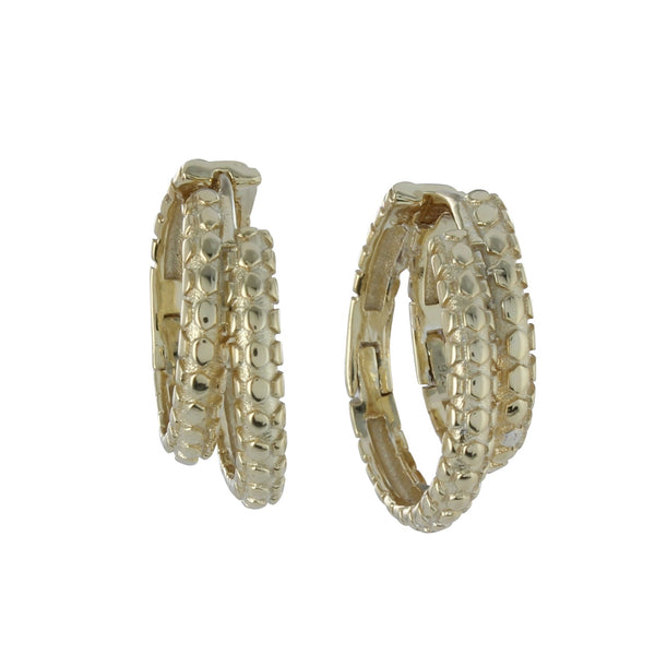 Skelter Hoop Earrings - Reeves & Reeves