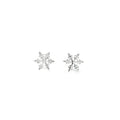 Snowflake Stud Earrings - Reeves & Reeves