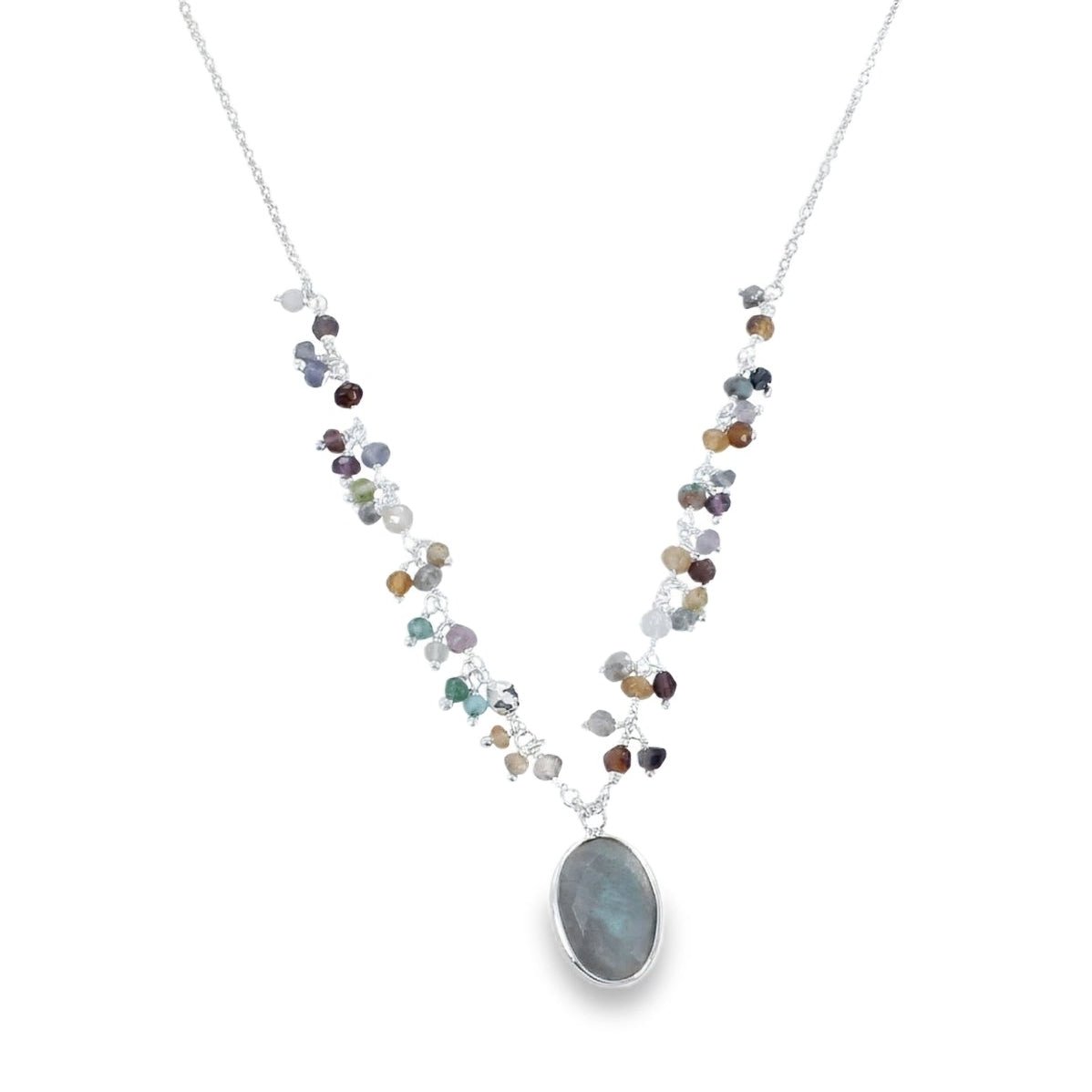 Sophie Labradorite Stone Necklace - Reeves & Reeves
