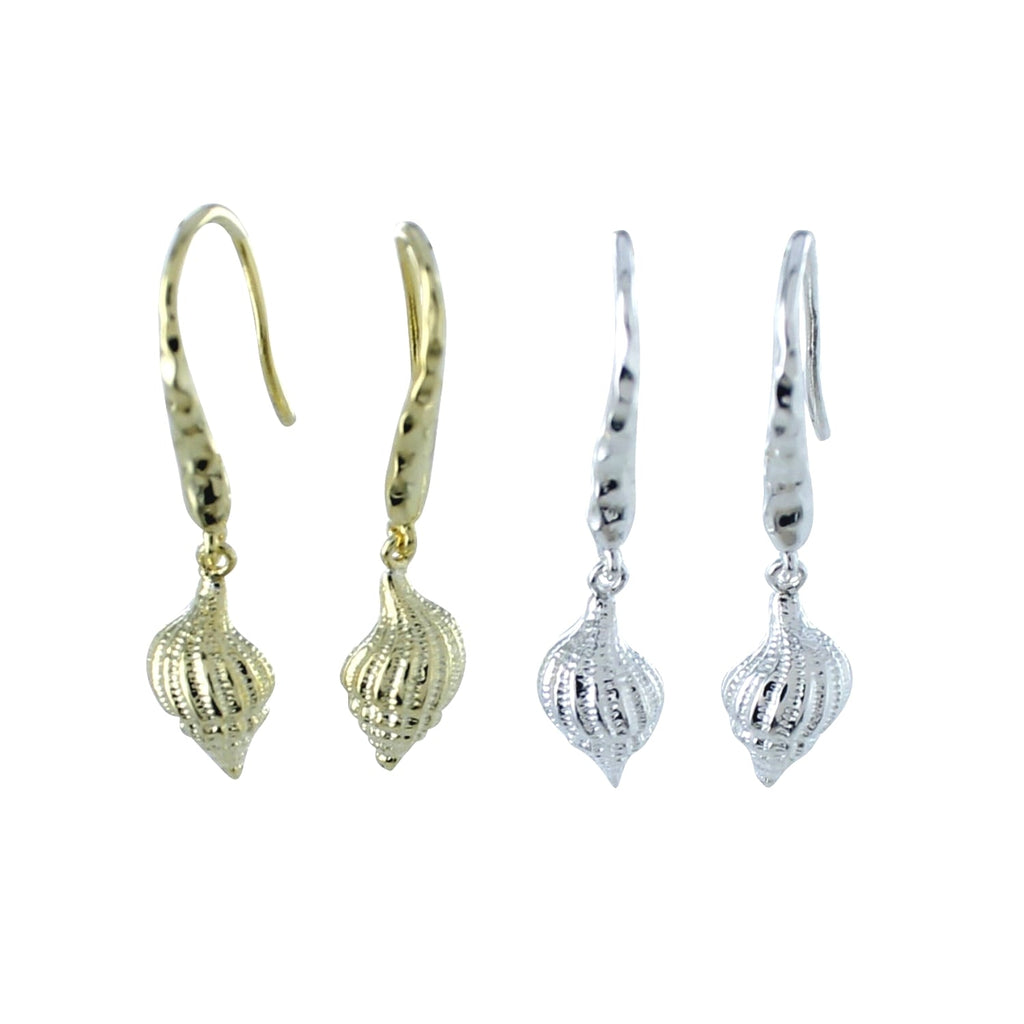 Spiral Shell Earrings - Reeves & Reeves