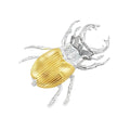 Stag Beetle Brooch - Reeves & Reeves