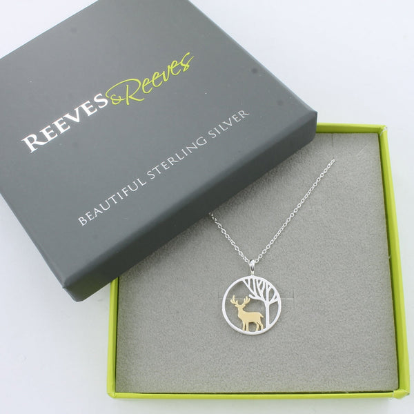 Stag Night Necklace - Reeves & Reeves