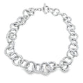 Statement Hammered Orbit Necklace - Reeves & Reeves