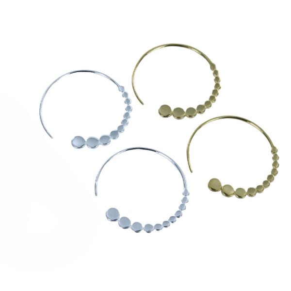 Bubble Hoop Earrings - Reeves & Reeves