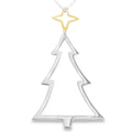 Sterling Silver Christmas Tree Necklace - Reeves & Reeves