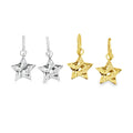 Sterling Silver Cleo Star Earrings - Reeves & Reeves