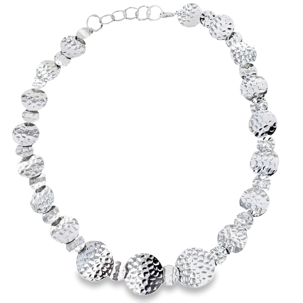 Sterling Silver Coins Necklace - Reeves & Reeves
