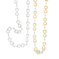 Sterling Silver Continuous Snaffle Large Necklace - Reeves & Reeves