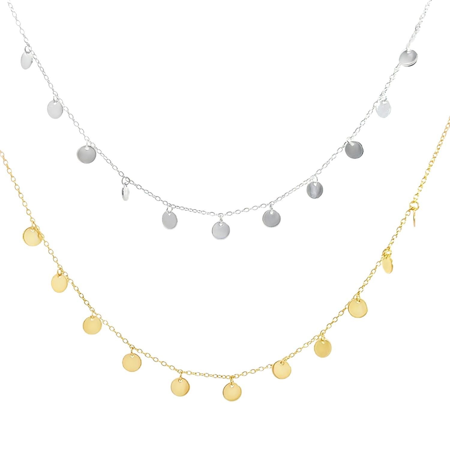 Sterling Silver Dotty Necklace - Reeves & Reeves