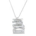 Sterling Silver Flakiest Pendant - Reeves & Reeves
