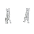 Sterling Silver Flakiest Stud - Reeves & Reeves