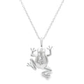 Sterling Silver Frog Necklace - Reeves & Reeves
