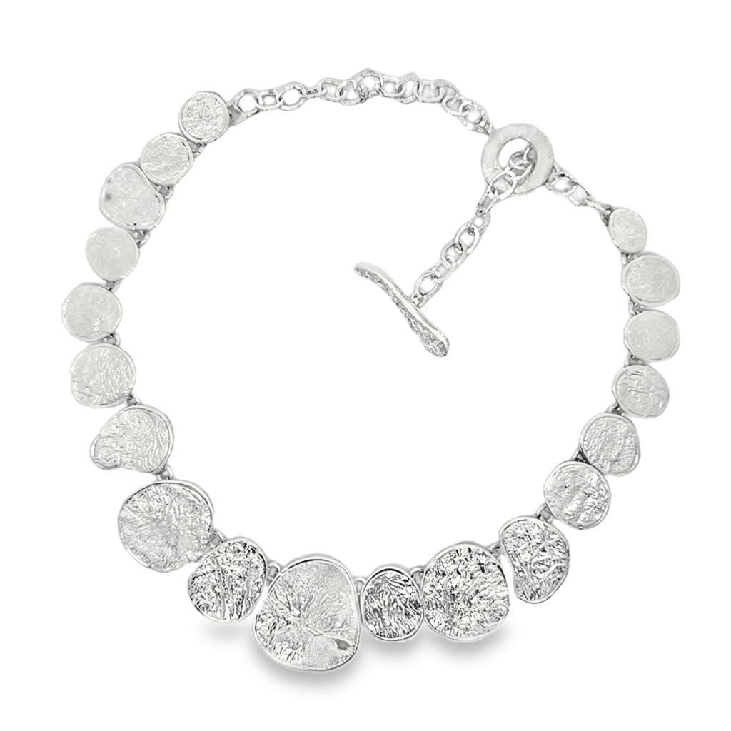 Sterling Silver Glimmer Necklace - Reeves & Reeves