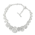 Sterling Silver Glimmer Necklace - Reeves & Reeves