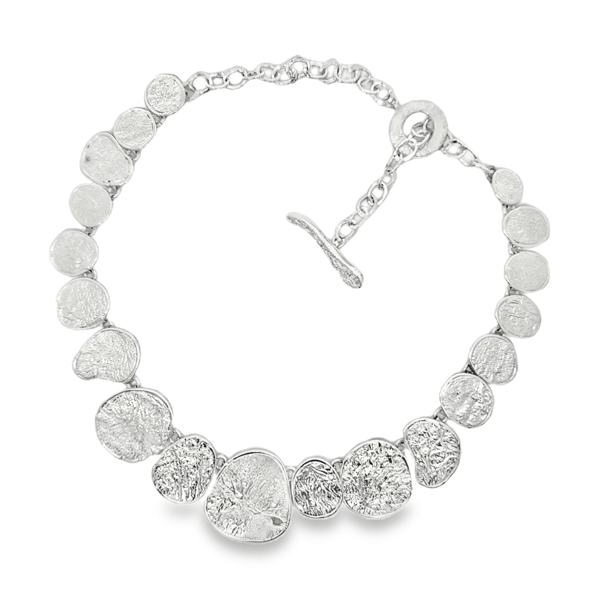 Sterling Silver Glimmer Necklace - Reeves & Reeves