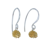 Sterling Silver Hedgehog Drop Earrings - Reeves & Reeves