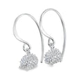 Sterling Silver Hedgehog Drop Earrings - Reeves & Reeves