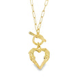 Sterling Silver J'adore Heart Necklace - Reeves & Reeves