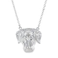 Sterling Silver Labrador Dog Necklace - Reeves & Reeves