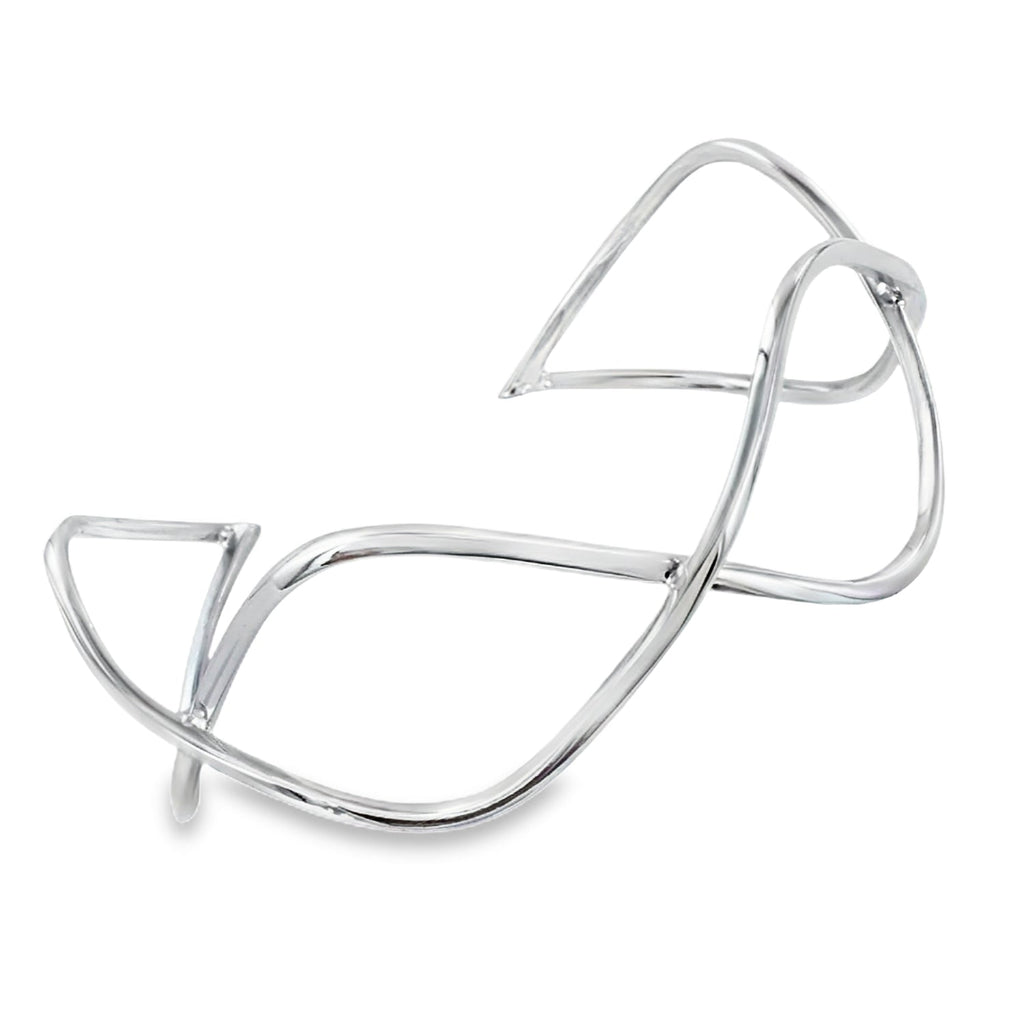 Sterling Silver Loopla Cuff Bracelet - Reeves & Reeves