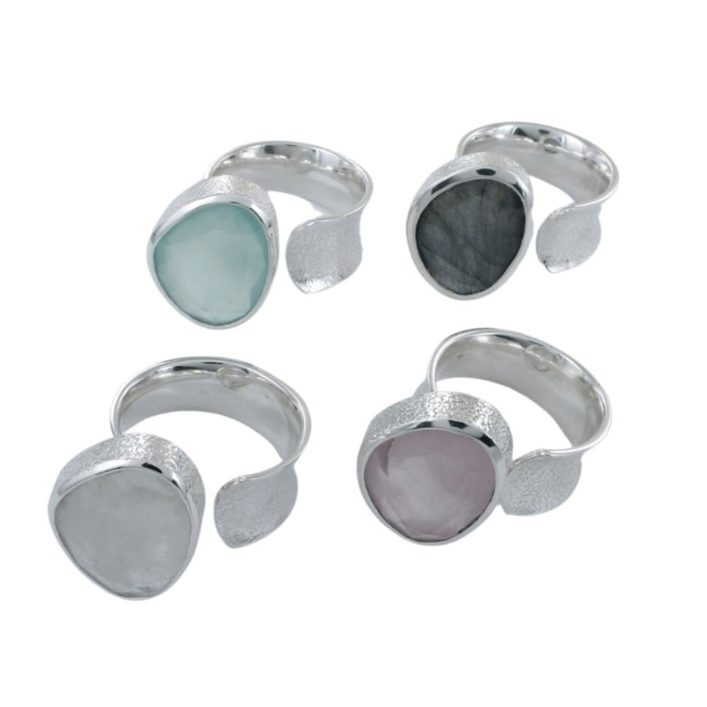 Sterling Silver Maharani Ring - Reeves & Reeves
