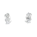 Sterling Silver Origami Owl Stud Earring - Reeves & Reeves